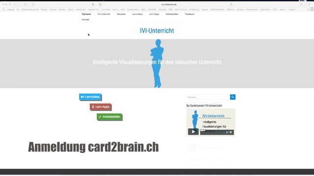 Anmeldung Card2Brain.ch