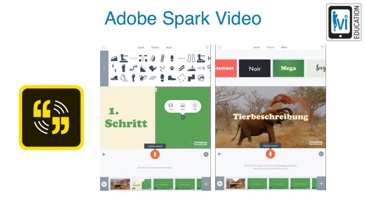 Tutorial zu Adobe Spark Video