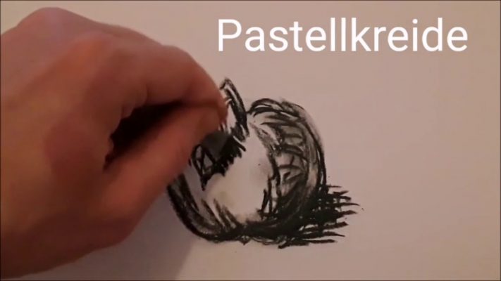 Zeichenmaterialien und ihre Wirkung / Bleistift Graphit Pastellkreide Kohle Marker