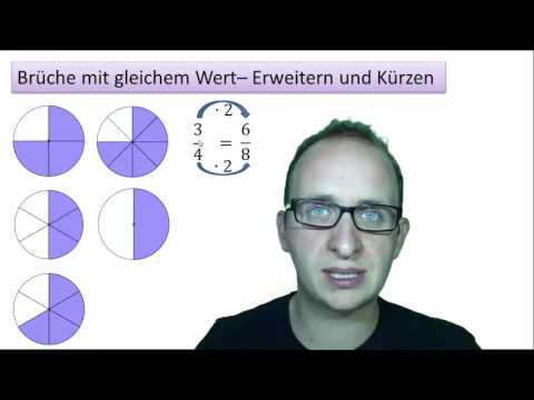 Brüche mit gleichem Wert – Erweitern und Kürzen