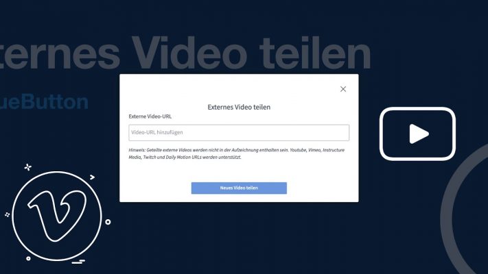 Externes Video über BigBlueButton teilen